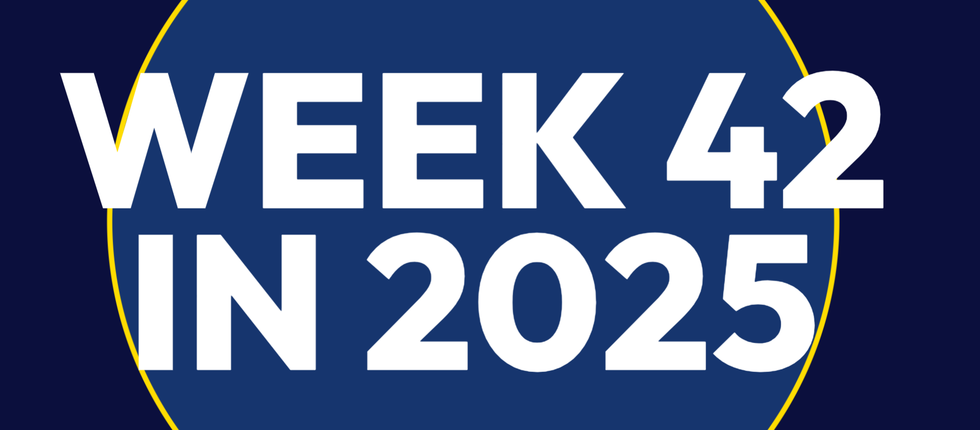 Swedish news, week 42 in 2025