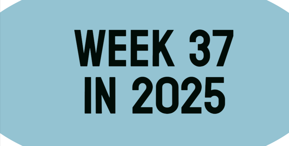 Swedish news, week 37